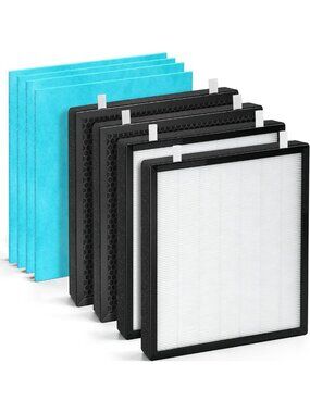 2-Pack Replacement Filters for Air Purifier - Compatible with Life Cell 2550